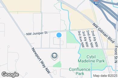 Map image of the property - Spacious 2 Bed 1.5 Bath In Old Town Issaquah!