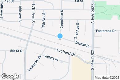 Map image of the property - 2004 Derdall Dr