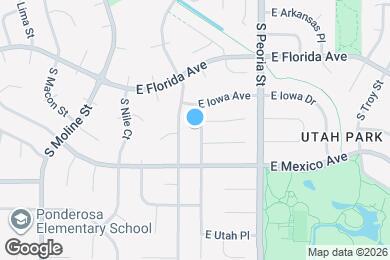 Map image of the property - 1641 S Oswego St