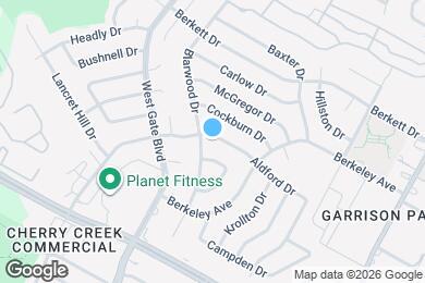 Map image of the property - 2607 Aldford Dr