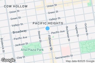 Map image of the property - 2400 Pacific Avenue Apartments