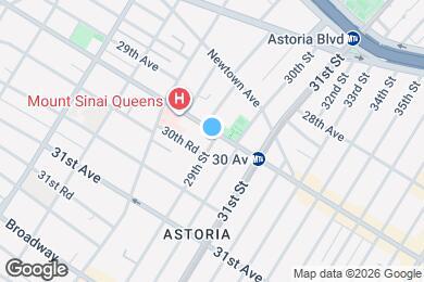 Map image of the property - 30-06 29th St