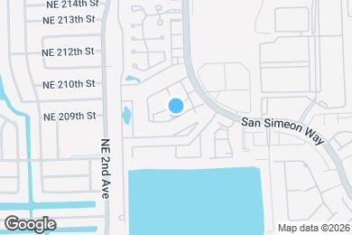 Map image of the property - 201 NE 210th Cir Terrace