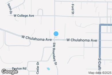 Map image of the property - 370 W Chulahoma Ave