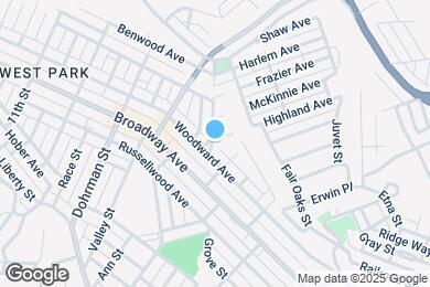 Map image of the property - 165 Highland Ave