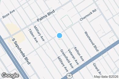 Map image of the property - 3615 Veteran Ave