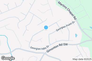 Map image of the property - 875 Georgian Hills Dr