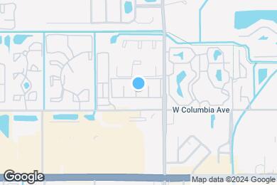 Map image of the property - Three Fountains Apartments