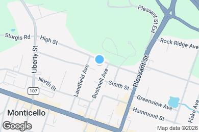 Map image of the property - 33 Bushnell Ave