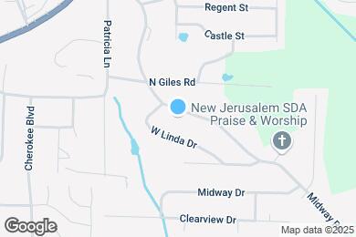 Map image of the property - 4317 Midway Rd