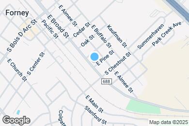 Map image of the property - 606 E Broad St
