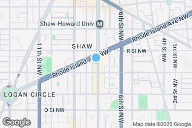 Map image of the property - 1616 7th St NW