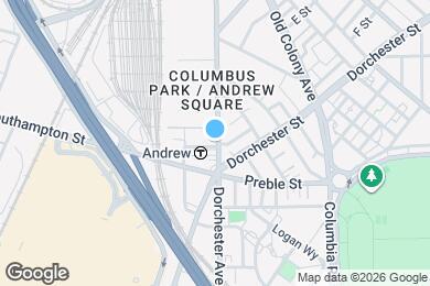 Map image of the property - 559 Dorchester Ave