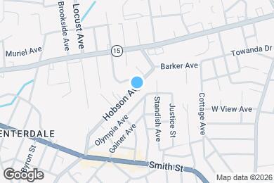 Map image of the property - 75 Hobson Ave