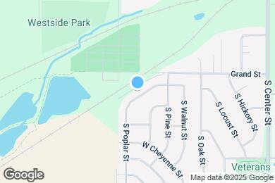Map image of the property - 528 S Poplar St