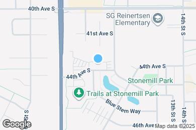 Map image of the property - Stonemill Pond Apartments
