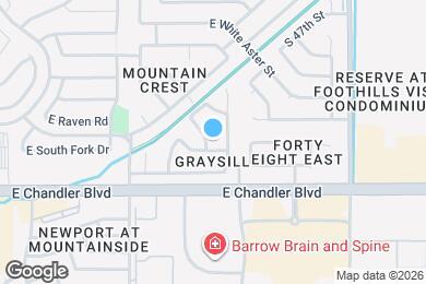Map image of the property - 15439 S 45th St