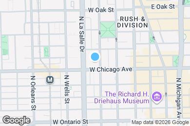 Map image of the property - 810 N Clark St