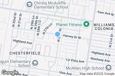 Map image of the property - 2721 N 26th St