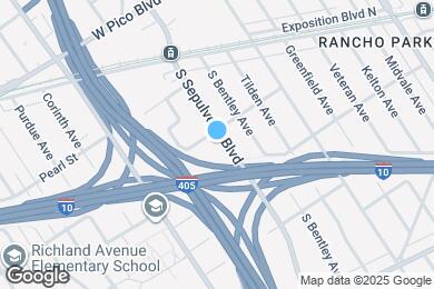 Map image of the property - 2613 S Sepulveda Blvd
