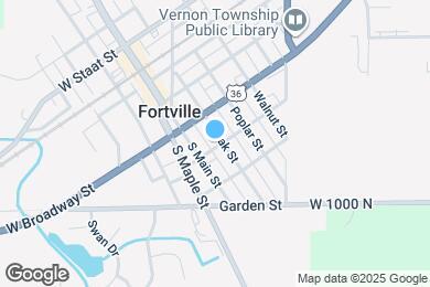 Map image of the property - 422 S Oak St