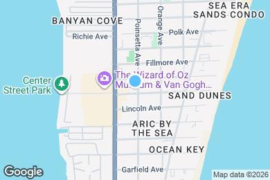 Map image of the property - 7105 Poinsetta Ave