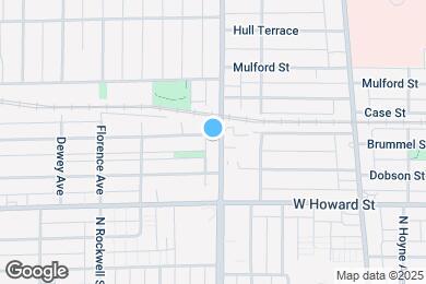 Map image of the property - 156 Asbury Ave