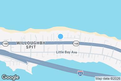 Map image of the property - 1160 W Ocean View Ave