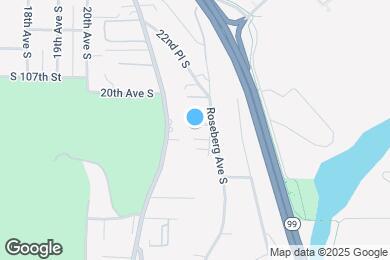 Map image of the property - 10833 24th Ave S