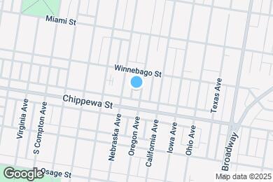 Map image of the property - 3733 Oregon Ave