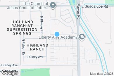 Map image of the property - 4660 E Laurel Ave