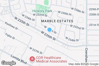 Map image of the property - 2719 W 235th St