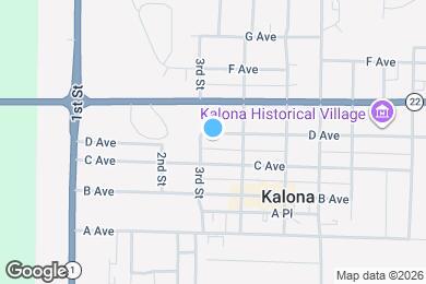 Map image of the property - 306 D Ave