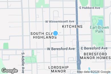 Map image of the property - 214 W Volusia Ave