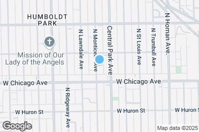 Map image of the property - 837 N Monticello Ave