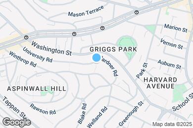 Map image of the property - 153 University Rd