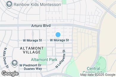 Map image of the property - 237 W Moraga St