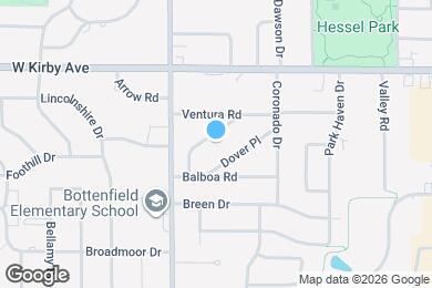 Map image of the property - 717 Southwest Dr