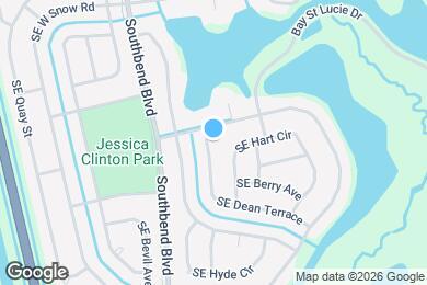 Map image of the property - 639 SE Dean Terrace