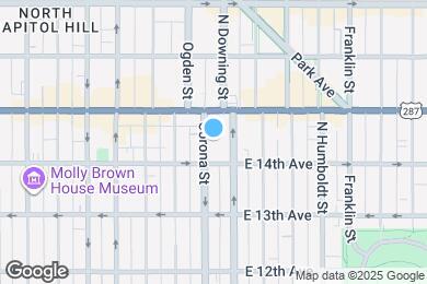 Map image of the property - 1434 Corona St