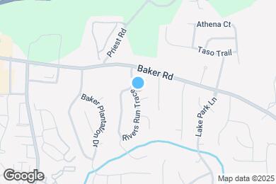 Map image of the property - 3864 Rivers Run Trace