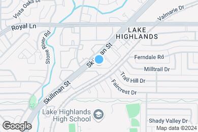 Map image of the property - Highlands Creek Apartments