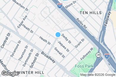 Map image of the property - 59 Temple St
