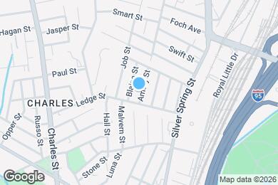 Map image of the property - 14 Amory St