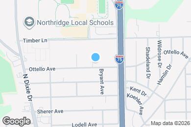 Map image of the property - 2251 Ottello Ave