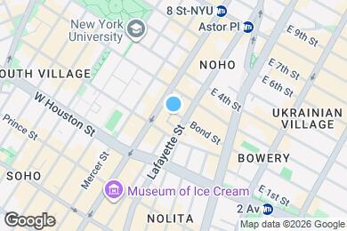 Map image of the property - 1 Bond St