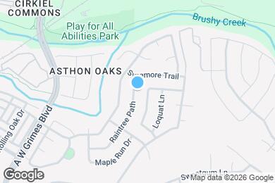 Map image of the property - 2405 Raintree Path
