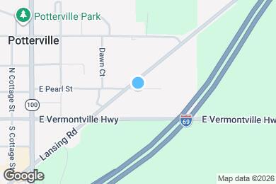 Map image of the property - 500 E Pearl St