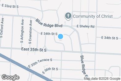 Map image of the property - 3419 S Home Ave