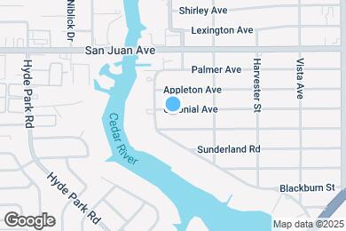 Map image of the property - 5360 Colonial Ave